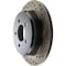 Centric Parts Sport Drilled/Slotted Brake Rotor, 127.65052L 127.65052L - alternate 3